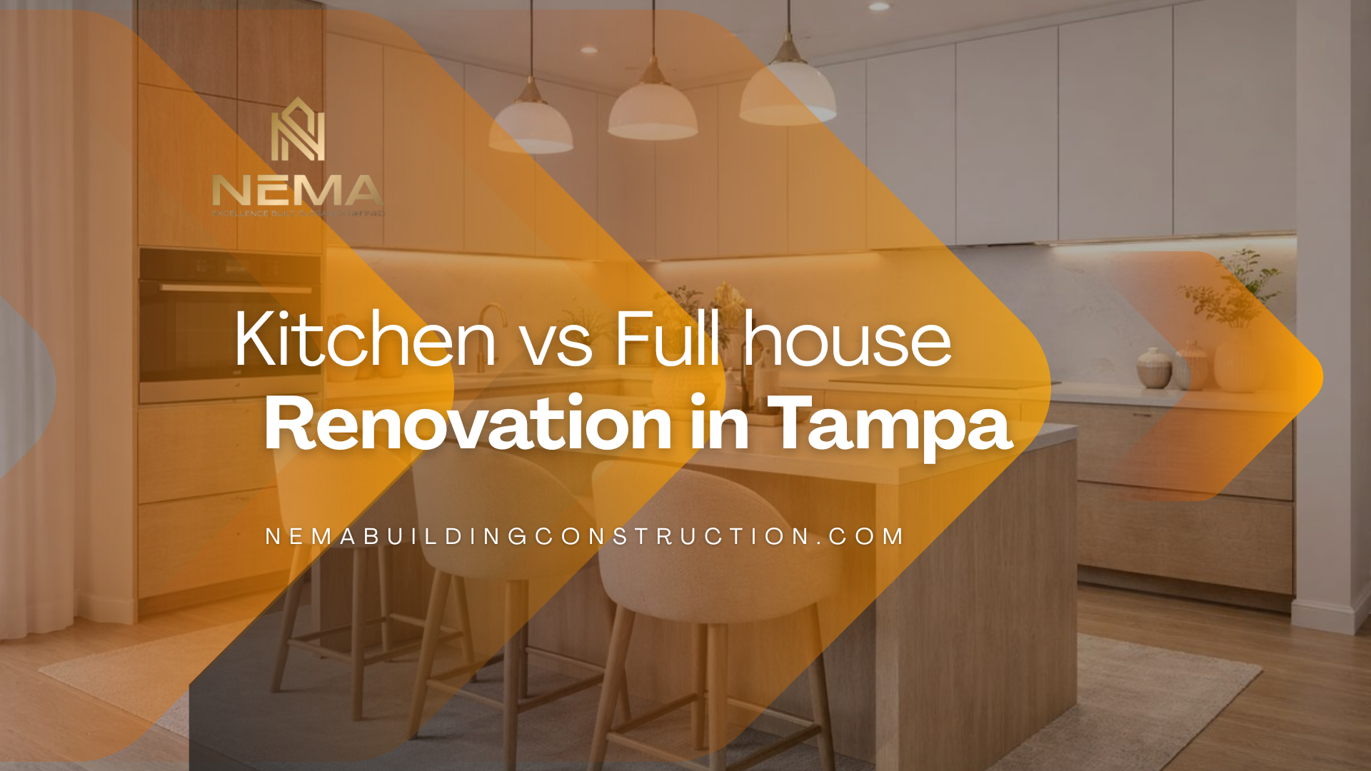 Kitchen vs Full house Renovation in Tampa
