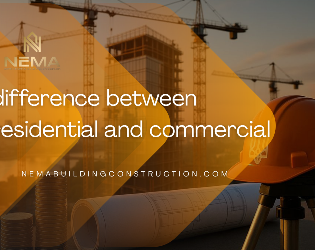 difference between residential and commercial