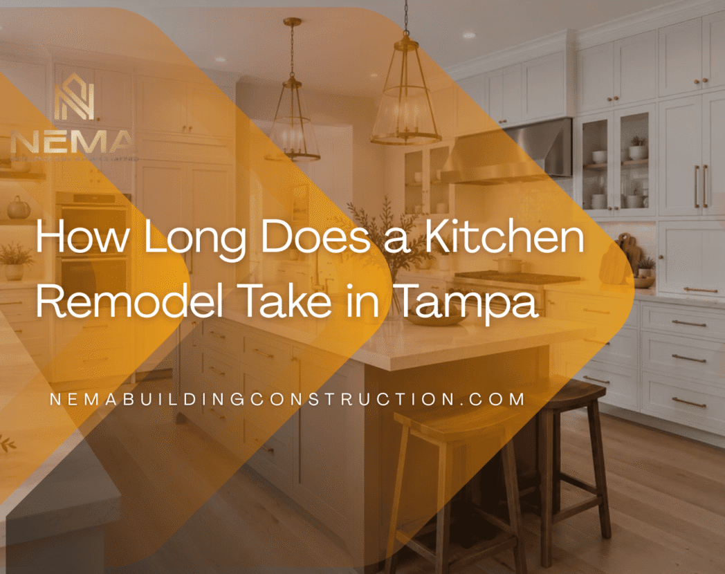 How Long Does a Kitchen Remodel Take in Tampa